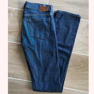 Citizens of Humanity Ava Low Rise Straight Leg Size 26 Fine Cottons